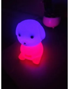 Lampada notturna ricaricabile per bambini LED RGB dimmerabile LED/2,5W/5V 3000K 1200 mAh cane
