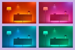 WiZ - Striscia LED RGBIC dimmerabile 4m LED/10,2W/5V 2700-6500K Wi-Fi