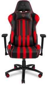 Yenkee - Sedia da gioco nera/rossa