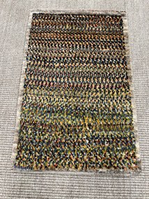 Gabbeh Tappeto 60x40 (Iran) Annodato A Mano