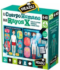 Gioco Educativo Prima Infanzia HEADU El cuerpo humano Rayos X (4 Unità)