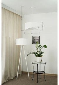Brilagi - Lampadario LED a sospensione con filo LYRA 1xE27/15W/230V bianco