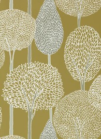 Harlequin Carta da parati Silhouette - Ochre/ Taupe