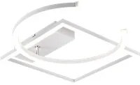 Plafoniera Led Interno Parete Soffitto Bianca Snodo Dimmer Pivot GD Trio