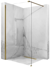 Parete doccia Rea Aero Gold 100 Walk In