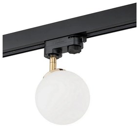 Argon 4307 - Faretto per sistema a binario BANG 1xG9/6W/230V ottone