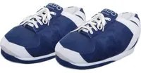 Pantofole sneaker blu K bianca taglia unica