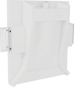 Applique da Incasso Segnapasso GU10 in Gesso Pitturabile