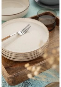 Servizio da tavola 16 pezzi grigio/beige/porcellana