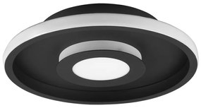 Metallo nero opaco Apparecchio da soffitto a LED ø 30 cm Ascari - Trio