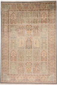Cashmere Silk Tappeto orientale 310x210 (Indian) Annodato A Mano