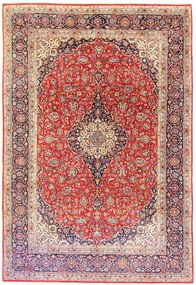 Kashan Tappeto persiano 400x280 Rosso (Iran) Annodato A Mano