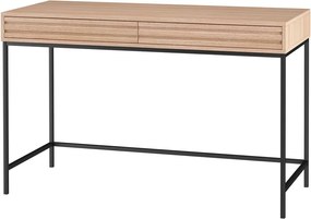 Scrivania con piano effetto rovere 50x120 cm Celine - Støraa