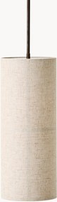Lampada a sospensione in lino artigianale Hashira