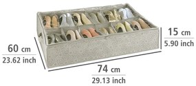 Organizer per scarpe 60 x 74 cm Balance - Wenko