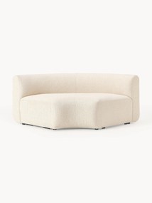 Modulo angolare curvo in bouclé Sofia