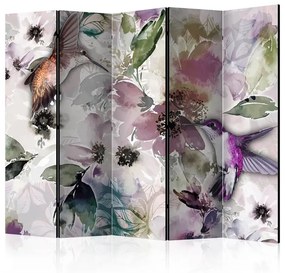 Paravento Nature in Watercolor II [Room Dividers]