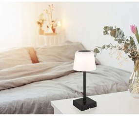 Globo 28061S - Lampada da tavolo LED dimmerabile XAYDEN LED/2W/5V 800mAh nera