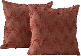Federe decorative in set 2 pz 43x43 cm Tuffet – Mioli Decor