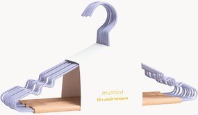 Set di 10 grucce fatte a mano Adult Lilac