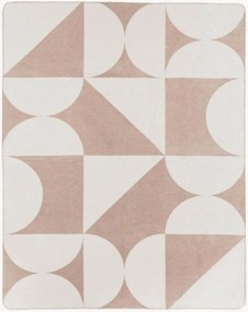 Coperta con motivo geometrico Tul