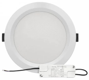 Faro LED da Incasso 32W, Foro Ø175mm con driver Philips CRI92 UGR19 Colore  Bianco Caldo 2.700K