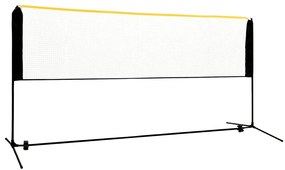 Rete Da Badminton Regolabile 300x103x94-158 Cm İn Metallo /