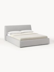 Letto imbottito con contenitore Cloud