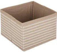 Scatola box armadio 15x15x11 cm Sofia beige