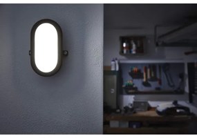 Osram - Applique da esterno LED BULKHEAD LED/11W/230V IP54 nera