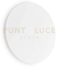 Lampada da parete cover ap d20 round bianco