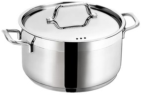 Pentola in acciaio inox con coperchio per induzione 9,5 l Anett - Orion