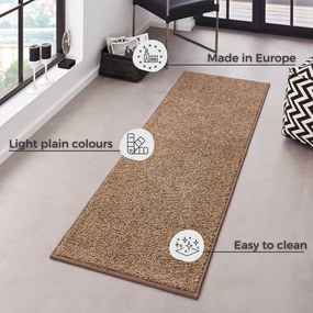 Runner marrone , 80 x 300 cm Pure - Hanse Home