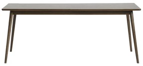 Tavolo da pranzo allungabile marrone con piano effetto rovere 190x90 cm Barrali - Unique Furniture