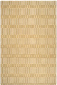 Tappeto in lana a quadri fatto a mano Anais