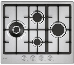 Moderna CHG6D4WTX. Colore del prodotto: Acciaio inox, Posizionamento dell'apparecchio: Da incasso, Dimensione della larghezza del piano cottura: 59.5