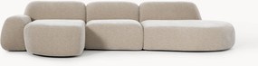 Divano angolare componibile 4 posti con chaise longue Wolke