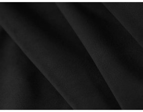 Divano angolare in velluto nero (variabile) Rome Velvet - Cosmopolitan Design