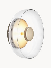 Applique a LED in vetro soffiato con luce regolabile Blossi
