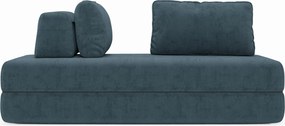 Rift divano letto matrimoniale 2 posti e 3 posti con schienali mobili - materasso alto 24 cm e memory foam in tessuto smacchiabile T31