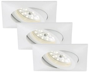 Briloner 7210-036 - SET 3x Lampada LED da incasso ATTACH LED/5W/230V IP23 bianco