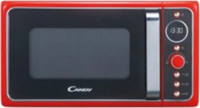 Divo G20CR Forno a Microonde Superficie Piana con Grill 20 l 700 w Rosso - Candy