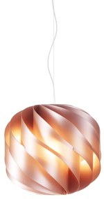 Sospensione Moderna Globe Polilux ® Rame E Metallo Cromo 1 Luce E27 D40Cm