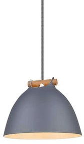 Århus Lampada a Sospensione Ø18 Grey/Wood - Halo Design