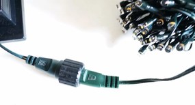 Luci Di Natale Solari 100 Led Multicolor