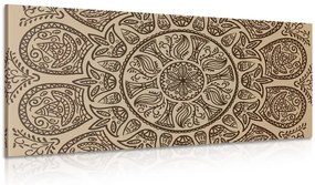 Stampa su tela – Mandala con motivo naturale astratto