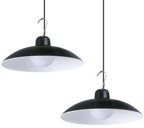 SET 2x LED Lampada solare a sospensione LED/6W/3,7V 2000 mAh IP44 + +TC