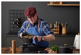 Pentola in ghisa con coperchio incluso adatta all'induzione 3,6 l – Holm