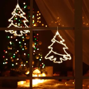 LED Decorazione per finestre  35xLED/3xAA bianco caldo