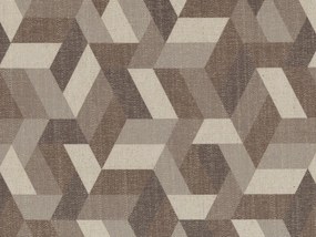 Unreal cuscini a fantasia geometriche in tessuto idrorepellente disponibile in diverse colorazioni marrone